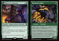 Mayor of Avabruck // Howlpack Alpha - Foil